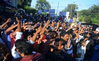Prati Roju Pandage Movie Bus Tour Photos